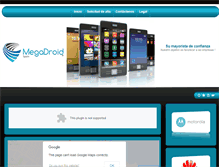 Tablet Screenshot of megadroid.org